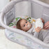 Pobibaby - 2 Pack Premium Bassinet Sheets for Standard Bassinets - Ultra-Soft Premium Knit, Stylish Floral Pattern, Safe and Snug for Baby (Allure...