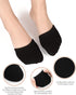 SATINIOR 8 Pairs Toe Topper Socks for Women, Mule Toe Topper Liner Half Socks Cotton Seamless...