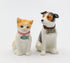 20781 Fine Porcelain Dog and Cat Salt and Pepper Shakers Set, 3-3/8" H...
