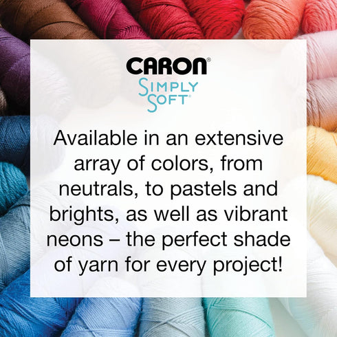 Caron Simply Soft Woodland Heather Yarn - 3 Pack of 141g/5oz - Acrylic - 4 Medium (Worsted) - 250 Yards - Knitting, Crocheting & Crafts......