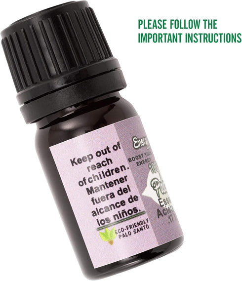 Palo Santo Essential Oil - 100% Pure - Sustainably Sourced - Highest Grade Aromatherapy Oil - 5ml (1/6oz)...