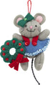 Bucilla 89288E Felt Applique Christmas Ornament Kit, Night Before Christmas, Set of 6...