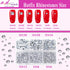 AD Beads 4500 Pieces Hotfix Rhinestones Flat Back 6 Sizes (2-6 mm) Crystal Round Glass Gems with Tweezers and Picking Rhinestones Pen or Crafts Na...