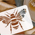 FINGERINSPIRE Bee Stencil 8.3x11.7inch Reusable Datura Bumblebee Drawing Stencil DIY Craft Hornet Painting Template Animal Bee Pattern Stencil for...
