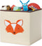 Whitmor Kids Canvas Collapsible Cube Fox...