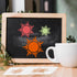 8 PCS Sun Stencil, 8 Sizes Reusable Sun Template for Painting Boho Sun Stencil Decoration Sun Paint Stencils for Wood Floor Wall DIY Art Crafts Pr...