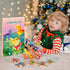 14-Piece 3-Inch Wooden Dinosaur Stacking Toys for Kids 3-7, STEM Educational Party Favors...
