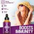 Iron Supplement for Women & Men Free Blood Builder, Iron Vitamin for Anemia USDA Organic Liquid Iron Drops for Adults with MCT Oil, Natural Grape ...