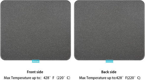WORKLION Heat Press Mat 11"x13": Double-Sided Fireproof Materials Protective Resistant Mat for Cricut Easypress/Easypress 2 & HTV Craft Vinyl Iron...