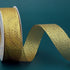 1 Inch Glitter Gold Ribbon, Ribbon for Gift Wrapping, Holiday Party, Wedding Decorations, 25 Yards Fabric Ribbon for Balloons, Sewing, and Floral ...