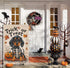Halloween Garden Flags for Outside 12x18 Inch Double Sided Burlap, Trick or Treat Dachshund Garden Flag Halloween Dog Skeleton Decorations for Hom...