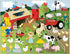 Fun Express Make Your Own Farm Sticker Scene - DIY Stickers Kids - Party Favors - Farm Party Favors -12 Large Sheets - Stationary Arts & Crafts - ...