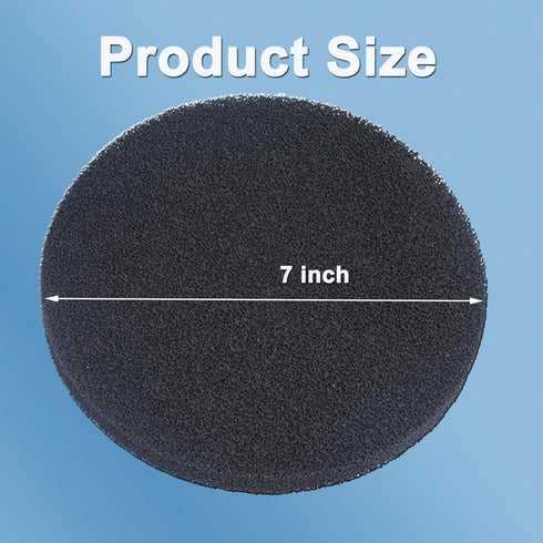 6 Pcs Carbon Foam Pads for Fluval Fx4 FX5 FX6 Canister Filter Aquarium Filter Sponge Replacement...