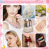 Qinzave 802Pcs Bracelet Making Kit for Girls Mermaid Beads for Jewelry Making Assorted Sizes 6mm 8mm Jewelry Making Kit with Mermaid Shell Pendant...