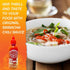 Pack of 3 Original Red Sriracha Chili Sauce with Bonus Dipping Sauce Dish - ALL NATURAL, NON GMO, NO PRESERVATIVES, NO ADDED MSG, NO ARTIFICIAL FL...