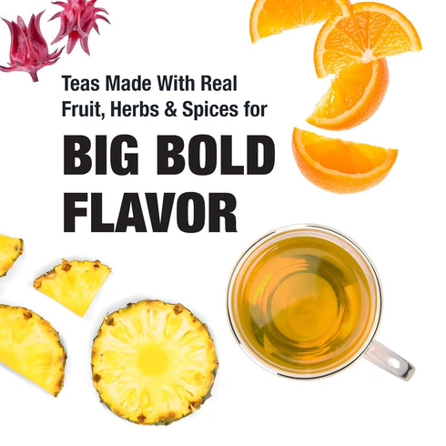Tiesta Tea Maui Mango, Loose Leaf, Mango Pineapple Herbal Tea, Premium Non-Caffeinated Fruit Blend, Makes Hot or Iced & Brews Up to 25 Cups, 2.2 O...