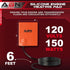 ABN Silicone Heating Pad 120V - 4 x 5 Inch Universal Engine Heater Car Oil Pan Heater Pad, 150W Electric Heater Pad...