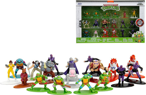 Teenage Mutant Ninja Turtles 1.65" 18-Pack Series 1 Die-cast Figures, Toys for Kids and Adults...