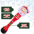 Light Up Christmas Santa Bubble Wand for Kids, 14 Inch Bubble Blower with Lights & Sound Effects, Bubbles for Kids Ages 1 2 3 4 5 6 Bubble Toys, C...