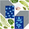 60 Sheets Sun Print Paper Cyanotype Paper Kit, A5 Sun Art Paper With 1 Plastic Tool for Sun Printing, Light Sensitive Solar Photography Paper for ...