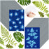 60 Sheets Sun Print Paper Cyanotype Paper Kit, A5 Sun Art Paper With 1 Plastic Tool for Sun Printing, Light Sensitive Solar Photography Paper for ...
