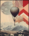 Posterizer 1 pcs-collage with landscapes and a balloon-Abstract & Modern Art-Landscape & Nature Art-Gift for Art Lovers- UNFRAMED Wall Art...