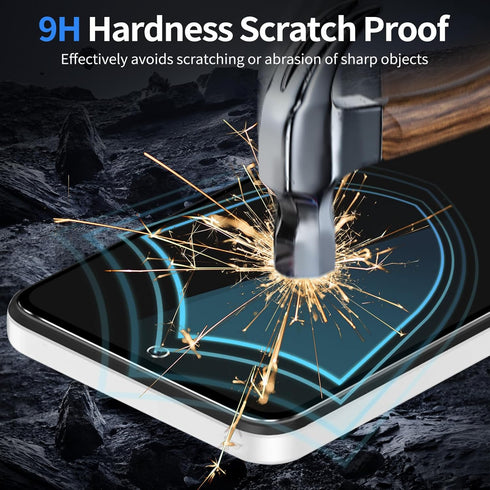 Asstar [2 Pack Privacy Screen Protector for Moto G Power 5G 2024, 9H Hardness Tempered Glass Screen Protector for Moto G Power 5G 2024, Anti-Scrat...