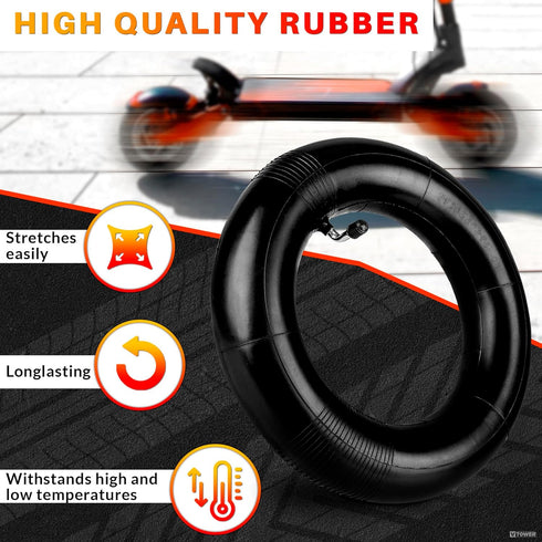 Electric Scooter Tires Inner Tubes 80/65-6 Inflatable Tires Electric Scooter Trike Scooter Inner Tube - Mini Bike Tire Inner Tube Heavy Duty Elect...