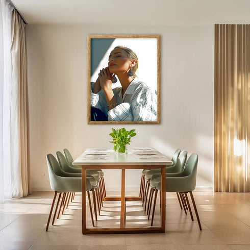 Posterizer 1 pcs-minimalist-90s models inspired photography art 4-Photography Art-Retro Art-Decorations for Bedroom, Office, Living Room - unframe...