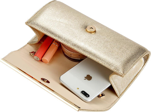 Womens Evening Clutch Bridal Prom Handbag shoulder bag Wedding Purse Party Bag …...