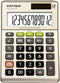 Desktop 12-Digit Business Calculator with Dual Power, Solar and Battery, for Basic, Finance and Tax Calculations, Desk Calculators for School or O...