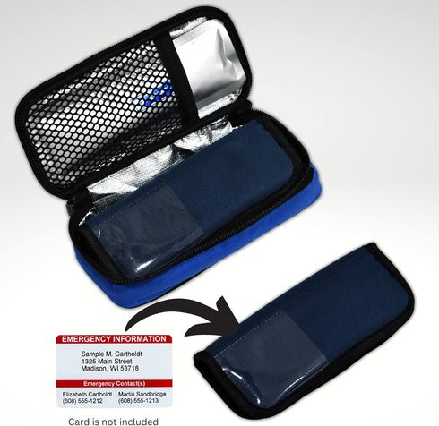 Insulin Cooler Travel Case - Portable Mini Cooler for Insulin for Diabetic Supplies, EpiPen, Medicine and More - TSA Approved...
