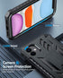 FNTCASE for iPhone 11 Phone Case: for iPhone XR case with Kickstand Shockproof Military Grade Protective Cover - Dual Layer Full Protection Sturdy...