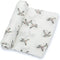 Muslin Swaddle Blanket | 100% Cotton | Newborn and Infant Blanket | Large 47 x 47 inches for Girls | Light Weight and Breathable | Mallard Duck Pr...