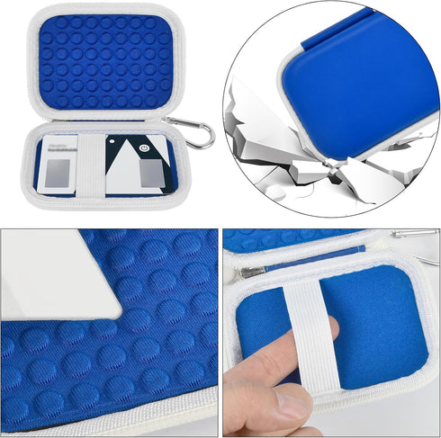 Case Compatible with KardiaMobile Card Personal EKG Monitor. Portable Heart Rate Monitor Card Storage Carrying Bag, Travel Protective Holder Organ...