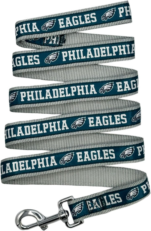 NFL PET Leash Philadelphia Eagles Dog Leash, Large Football Team Leash for Dogs & Cats. A Shiny & Colorful Cat Leash & Dog Leash Licensed by The N...