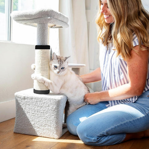 Cat Scratch Mat Sofa Furniture Protector Natural Sisal Cat Scratcher Mats Couch Cover Cat Scratcher Pad for Indoor Cats Grinding Claws Couch Carpe...