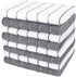 AIDEA Kitchen Towels, Absorbent Dish Cloth for Kitchen, Soft Dish Towels for Home, Multi-Purpose Cloths for Household Cleaning and Drying-8PK, 12”...