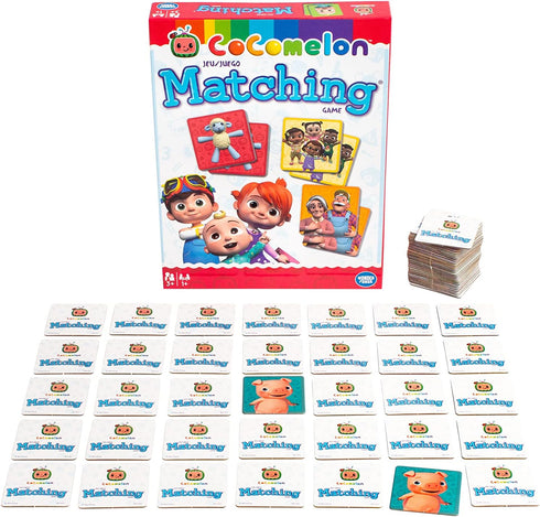 Wonder Forge CoComelon Memory Game - Engaging Brain Teaser for Kids & Adults | Enhances Focus & Matching Skills | Features Beloved Characters | Id...