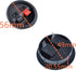 Oiyagai 5 Pack Speaker Terminal Cup Round Spring-Loaded Binding Post 2-Pin Push Connectors, 2.188" Panel Mount for DIY Speaker Cabinet, Home Audio...
