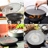 Splatter Screen for Cooking - Stainless Steel Grease Splatter Guard for Frying Pan, No Cooking Oil Mess No Burns, Ultra Fine Mesh Lids Set of 3(10...