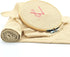 Natural Linen Needlework Embroidery Fabric Cross Stitching Aida Cloth 62" by 1 Yard Rose Flavor...