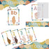 YIYDONG Sign Language Bulletin Board Letters - 36 ASL Alphabet Learning ABC Alphabet Poster Classroom Decor Cards Set Kindergarten/Primary School ...