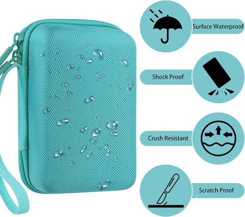 Aenllosi Storgae Card Case for UNO Card Game,Hard Case Capacity Max for 300 Cards(Case Only,Light Green)...