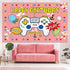 Video Game Happy Birthday Backdrop Gaming Theme Birthday Party Backdrop Banner Gaming Party Decorations for Game Fans Kids Boys Birthday Party Sup...
