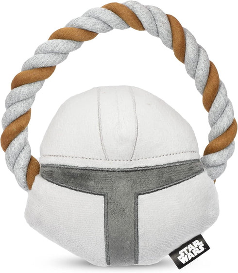Star Wars for Pets The MANDALORIAN Rope Ring with Plush Head Dog Toy | The MANDALORIAN Chew Toy for Dogs | Dog Toys, Dog Tug Toys, Tug of War Dog ...