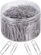 Paper Clips Assorted Sizes, Medium and Jumbo Size 1.3" & 2.0" Silver Coated Paperclips for Office School Home and Personal Use...