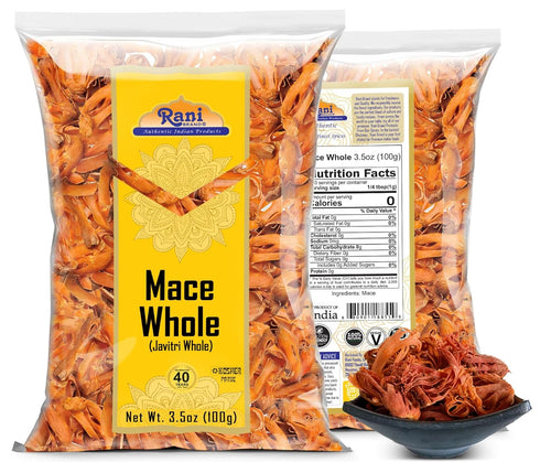 Rani Mace Whole (Javathri), Spice 3.5oz (100g) ~ All Natural | Vegan | Gluten Friendly | NON-GMO | Kosher | Indian Origin...