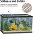 Aquarium Fish Net, 6 Inch Fine Mesh Fish Tank with Extendable 9-24 inch Long Handle...