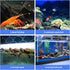 10PCS Media Bags for Aquarium Fish Tank with Zipper 3 x 8 Inch Fish Tank Filter Material Net with Fine Mesh Reusable Filter Bags for Activated Car...